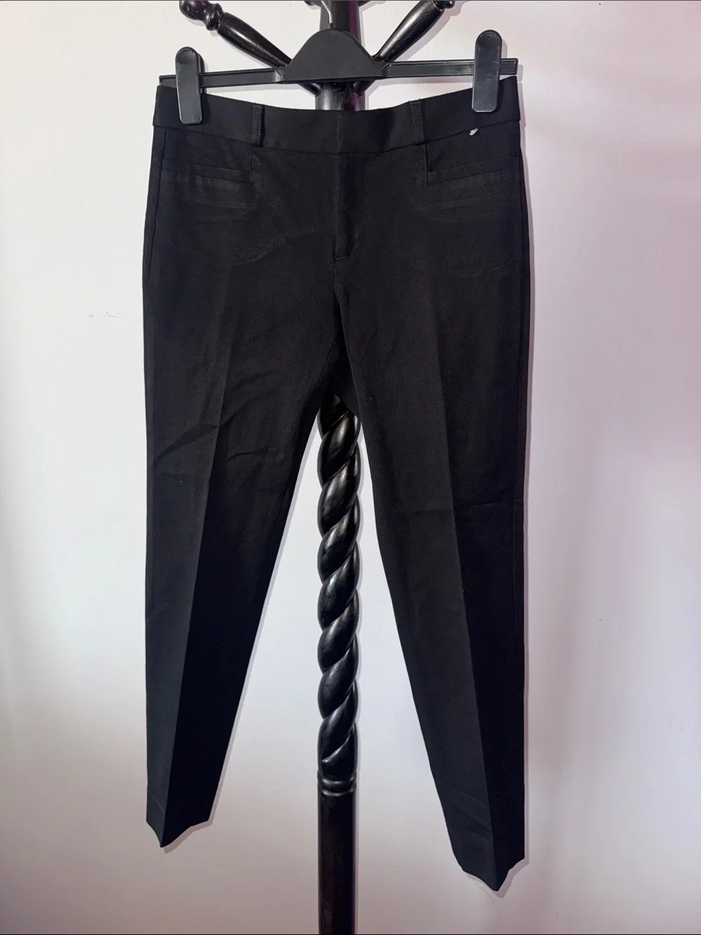 Banana Republic Black Women's Tailored Ankle Pants 7.1M
